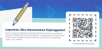 PEMASANGAN QR CODE PANTAU SPMB 2026